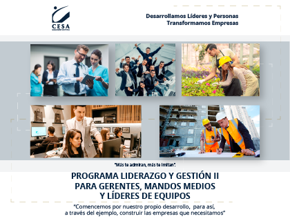 Programa Liderazgo y Gestión II - grupo 475